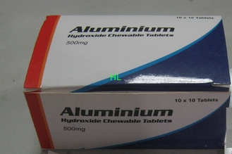 Porcellana 300 mg 500 mg compresse di idrossido di alluminio fornitore