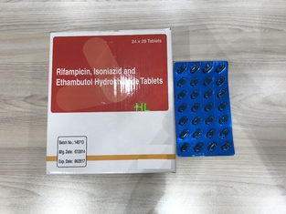 Porcellana Rifampicina + isoniazide + compressa di etambutolo tubercolotico anti- 150MG + 75MG + 275MG fornitore