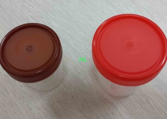 Porcellana Tazza sterile/contenitore 100ml della raccolta dell'urina dei materiali di consumo del laboratorio dell'ospedale fornitore