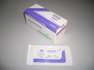 Porcellana Sutura assorbibile medica non tossica di Polyglactin 910 PGLA dei rifornimenti chirurgici fornitore