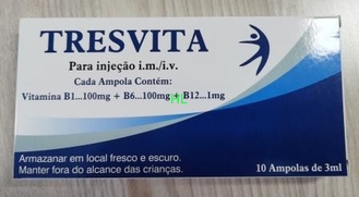 Porcellana Trivitamina B Iniezione 3ml Vitamine Medicinali BP / USP 10Ampolle / scatola fornitore