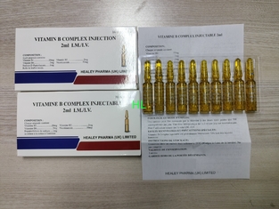 Porcellana Medicine dell'integratore alimentare dell'iniezione 2mL 10ML del complesso delle vitamine B fornitore