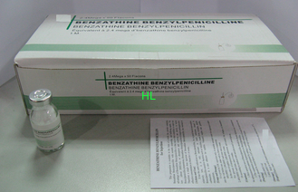 Porcellana Benzatina Benzylpenicilline per le medicine antibiotiche 50VIALS/SCATOLA dell'iniezione 2.4M fornitore
