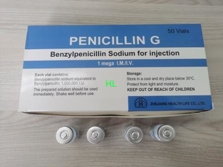Porcellana Sodio benzilico della penicillina per l'iniezione droghe antibiotiche mega mega/5 di 1 fornitore