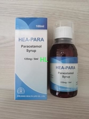 Porcellana Sciroppo 120MG/5ML del paracetamolo; 100ML antipiretico - analgesico fornitore